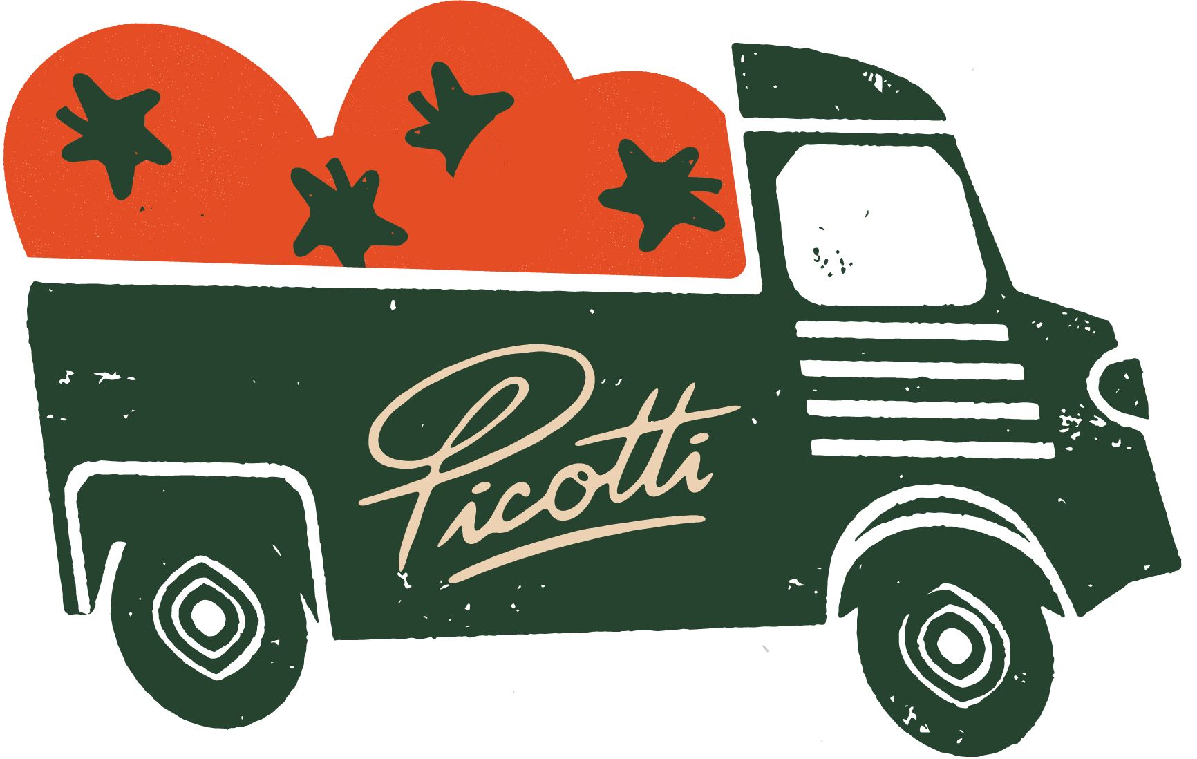 Camion de livraison Picotti